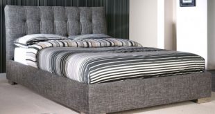 double bed frames captivating double bed frame in limelight ophelia grey fabric 4ft6 morale  home YQPVYWL