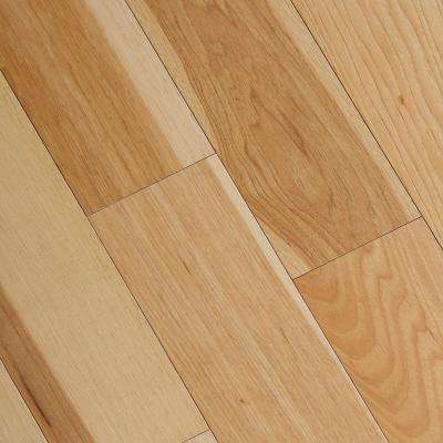 Engineered wood flooring wire brushed natural hickory 3/8 in. t x 5 in. wide x HCGOUEC