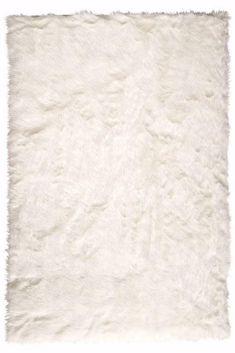 Fur rug faux sheepskin area rug, 3u0027x5u0027, ... SVBZHJV