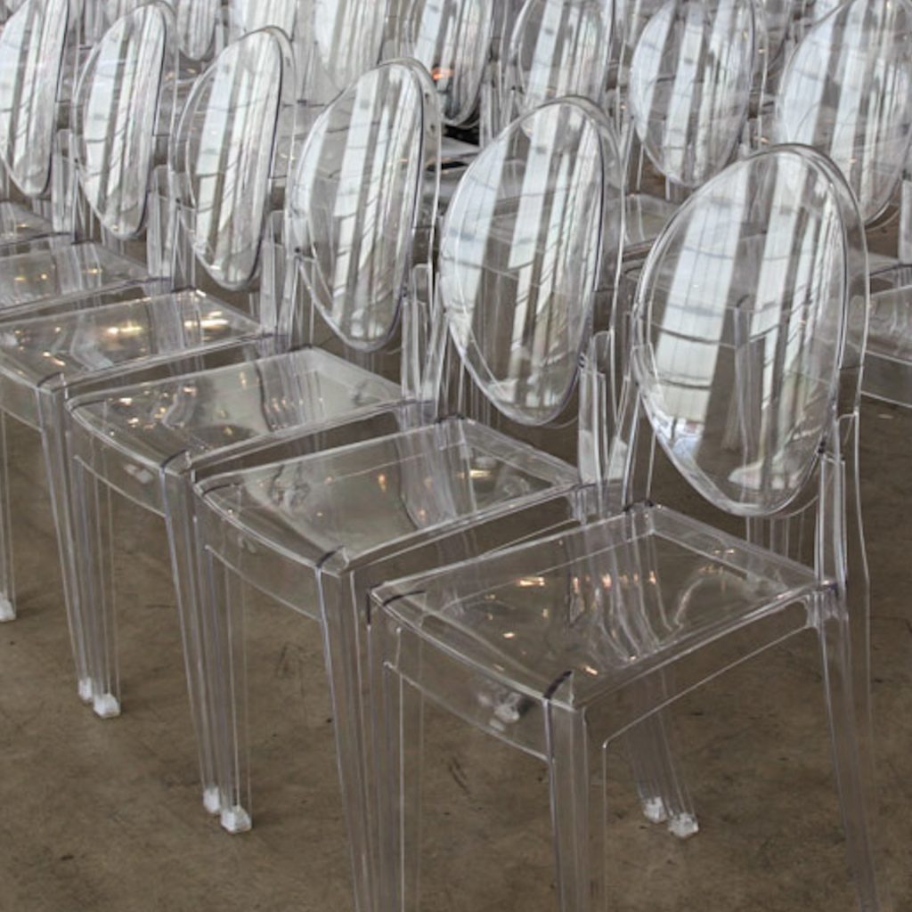 Spice up your garden and your parties with ghost chairs
