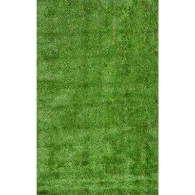 green rug artificial grass green 5 ft. x 8 ft. indoor/outdoor area rug MBTERYU