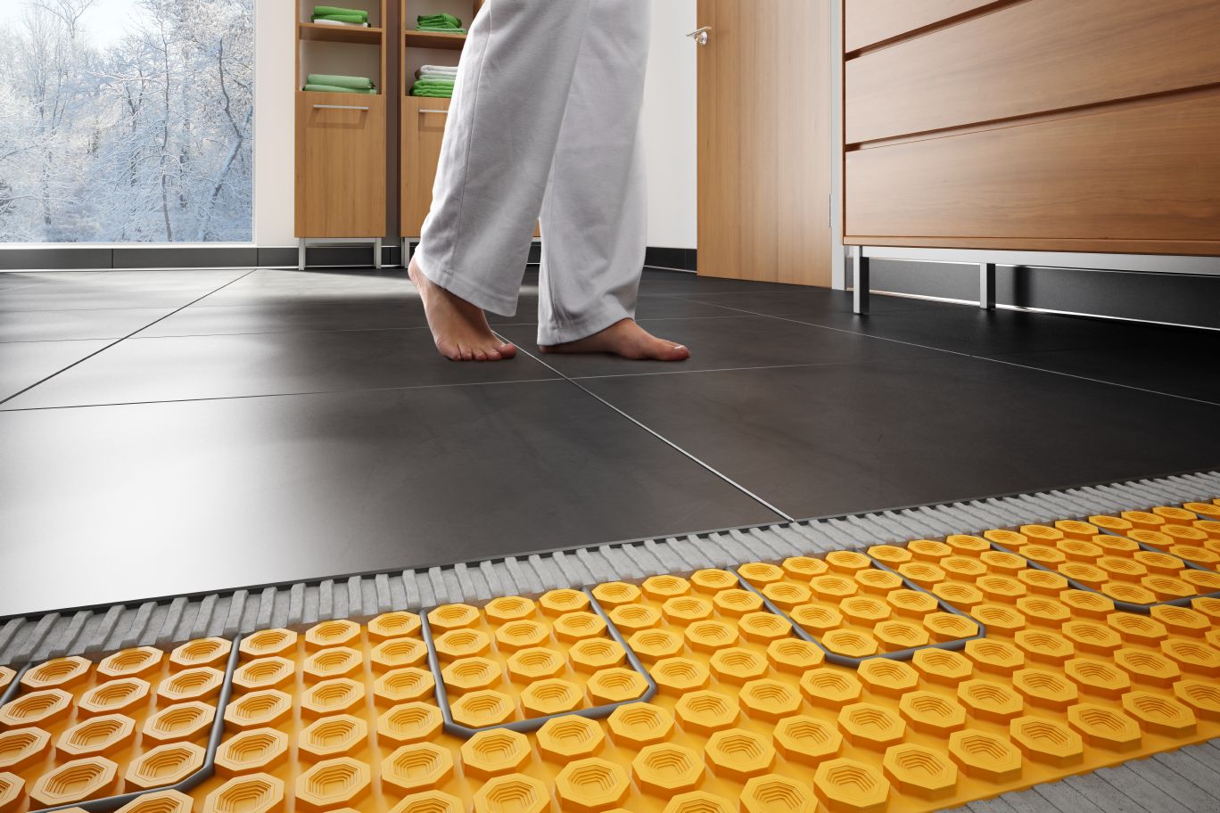 heated floors schluter®-ditra-heat ZLVKVCH