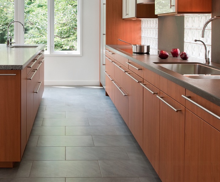 kitchen flooring ideas and materials - the ultimate guide YXVGVPX