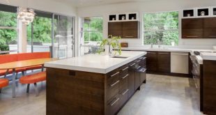 kitchen flooring kitchen in new luxury home PWAFQZT