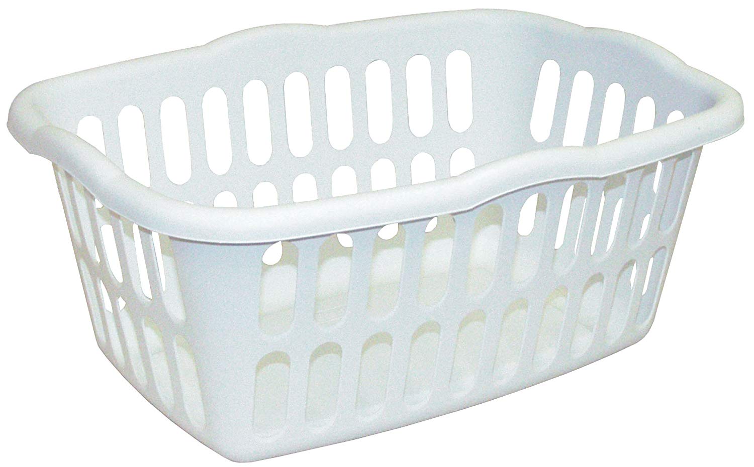 Laundry Basket amazon.com: sterilite rectangular laundry basket, white: home u0026 kitchen PSHQNTO