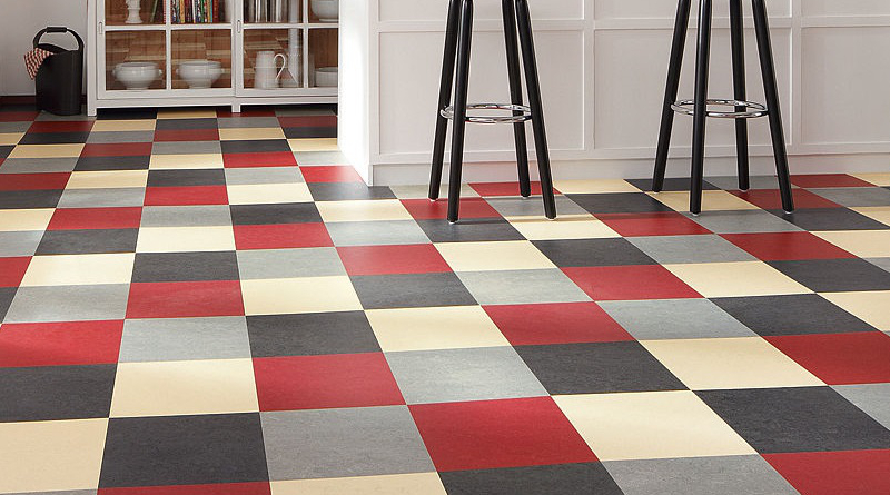The new linoleum flooring that makes your house look pretty