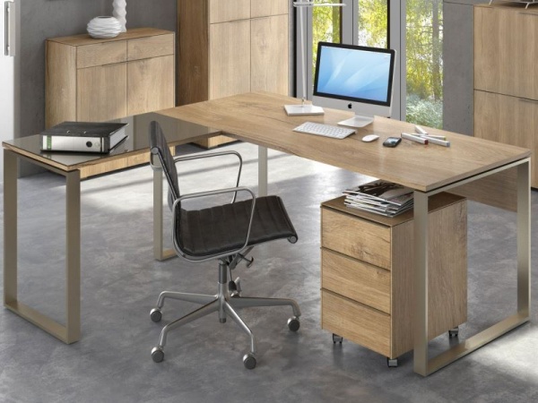 Modern Office Desk home and furniture: impressive modern office desk on furniture desks chairs  bookcases ZKZUBSQ