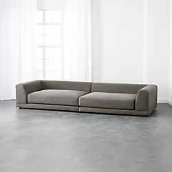 Modern Sectional Sofas uno 2-piece sectional sofa RPGBZVM