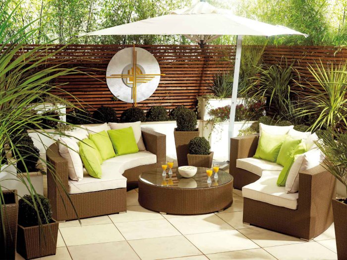 Outdoor Settings comfortable and relaxing outdoor settings - carehomedecor INFIMVY