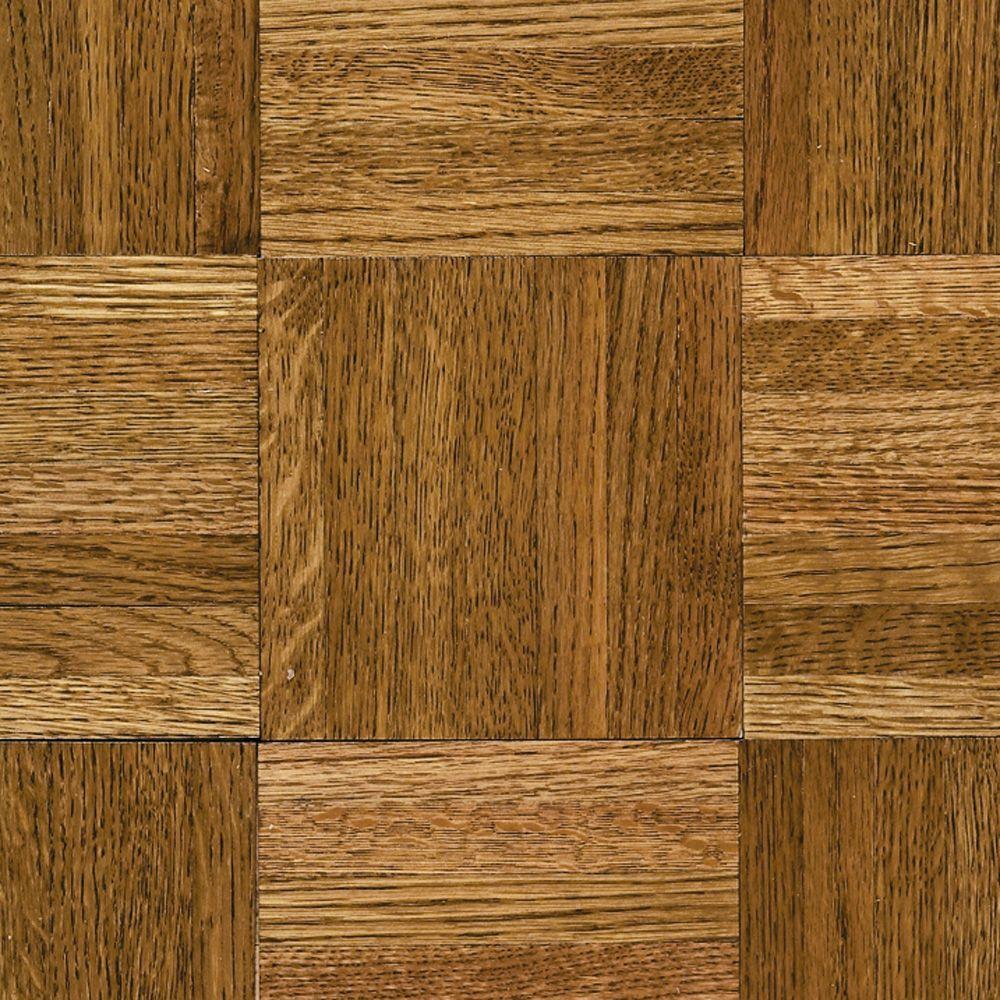 parquet flooring bruce natural oak parquet spice brown 5/16 in. thick x 12 in. VVWHBDR