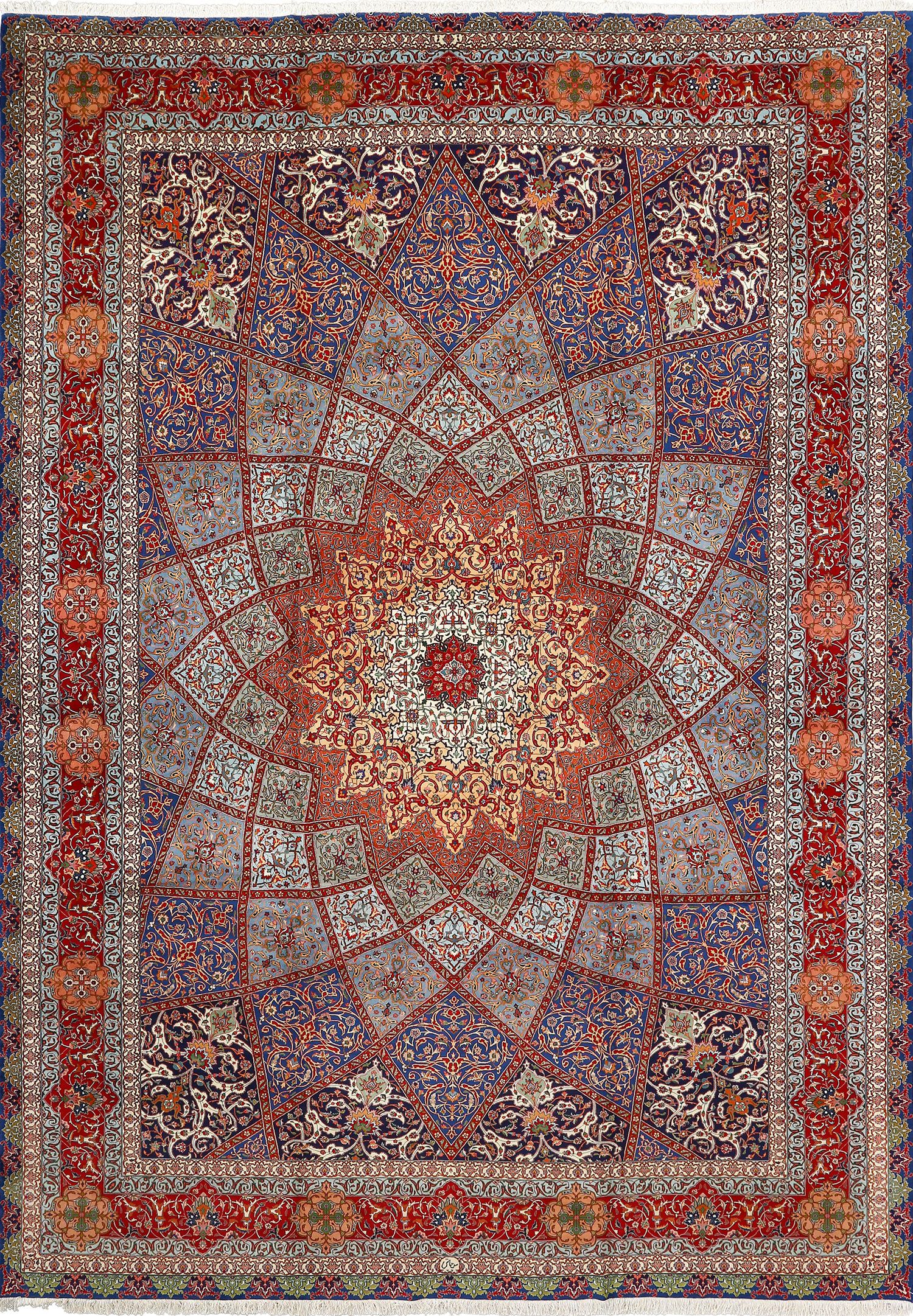 persian rugs fine gonbad design vintage tabriz persian rug 51042 nazmiyal RSUGHLG