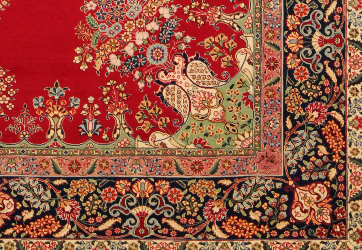persian rugs signature of alabaph UQAHWGN