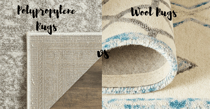 polypropylene rugs vs wool OYGOFKY