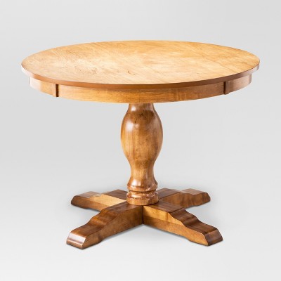Round Pedestal Dining Table round pedestal dining table - threshold™ YABKYZE