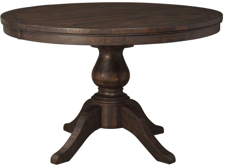 Round Pedestal Dining Table for Family Dining Style goodworksfurniture