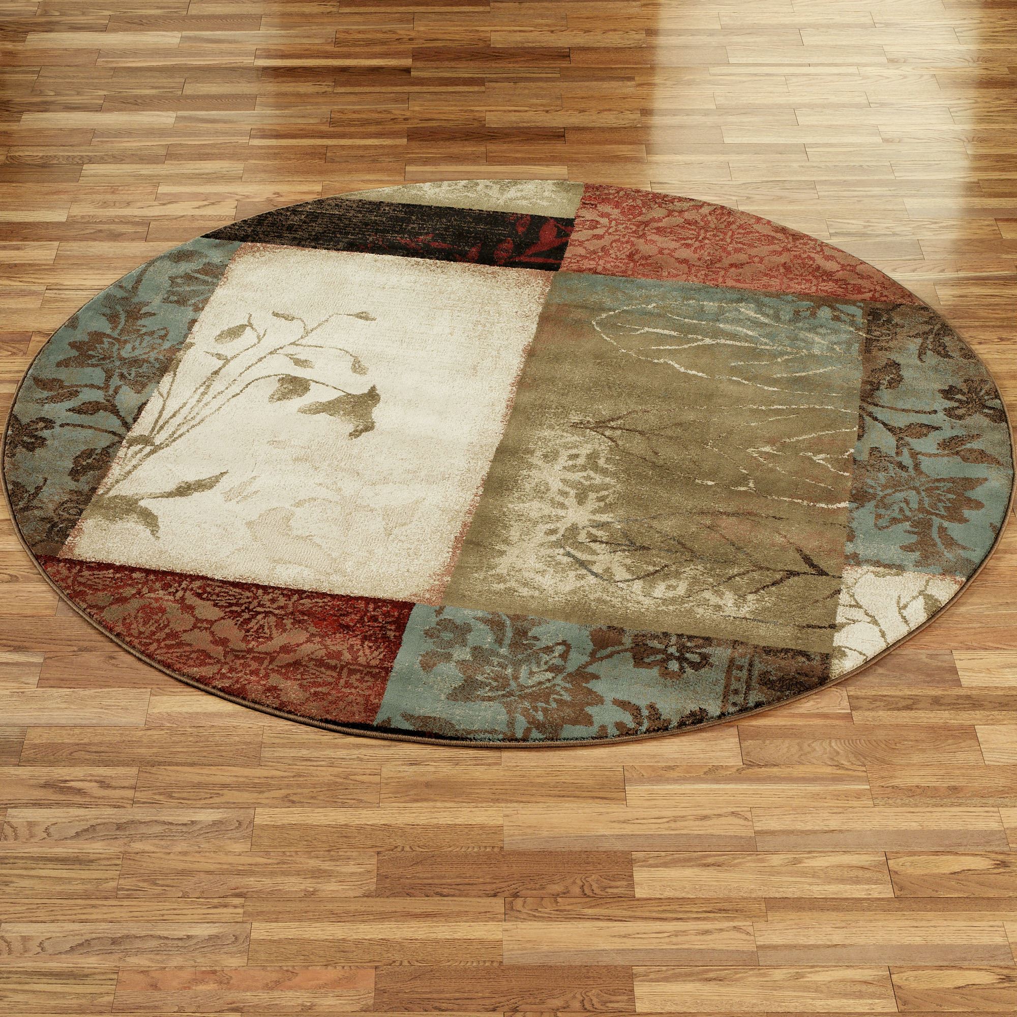 round rugs impression leaf round rug DIIJSVU