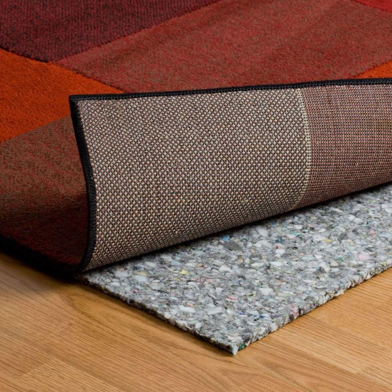 Use the right rug pad to prevent floor damage and prevent slips