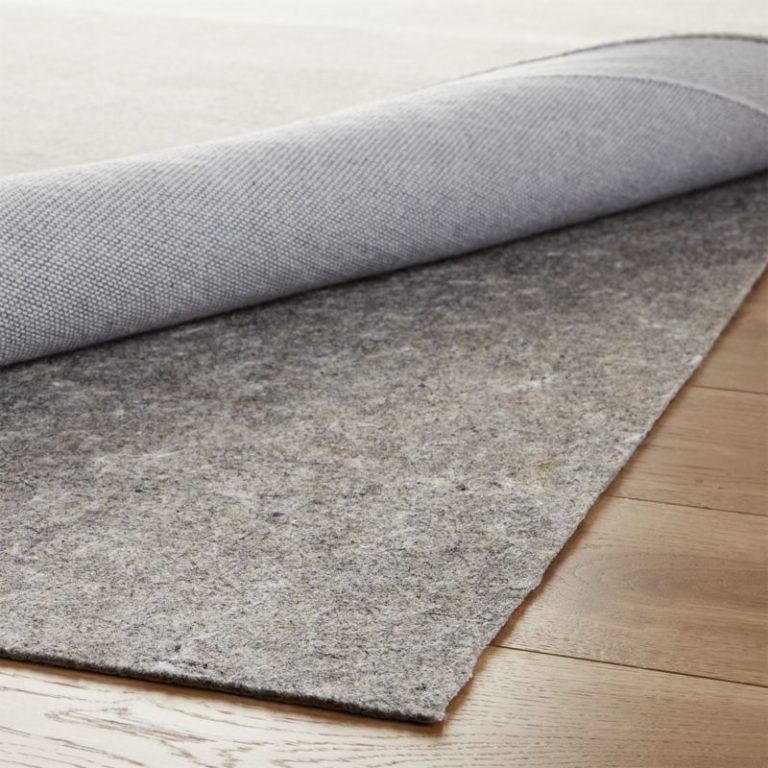 Use the right rug pad to prevent floor damage and prevent slips