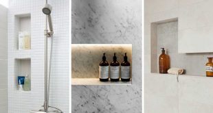 shower shelves 12 ideas for including built-in shelving in your shower KAUVRZO