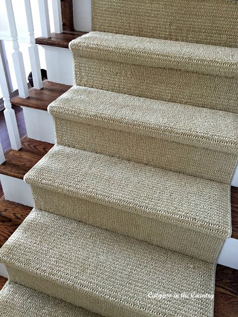 stair runners a sisal substitute for the stairs HHKVNFN