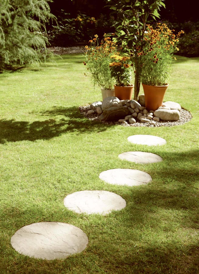 Stepping Stones round stepping stones cream blend HJITMMG