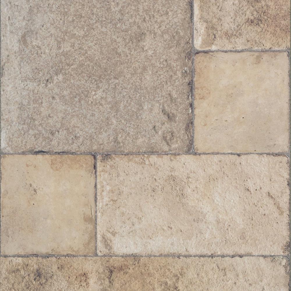 stone flooring innovations tuscan stone sand 8 mm thick x 15-1/2 in. wide LNDIZUQ