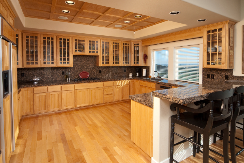 wood kitchen flooring resurgence of hardwood floors in virginia kitchens XZXIOMN