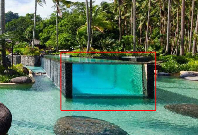 above ground pools that look like in ground ... above ground pool at a luxurious tropical island resort looks like. MXDGMOH