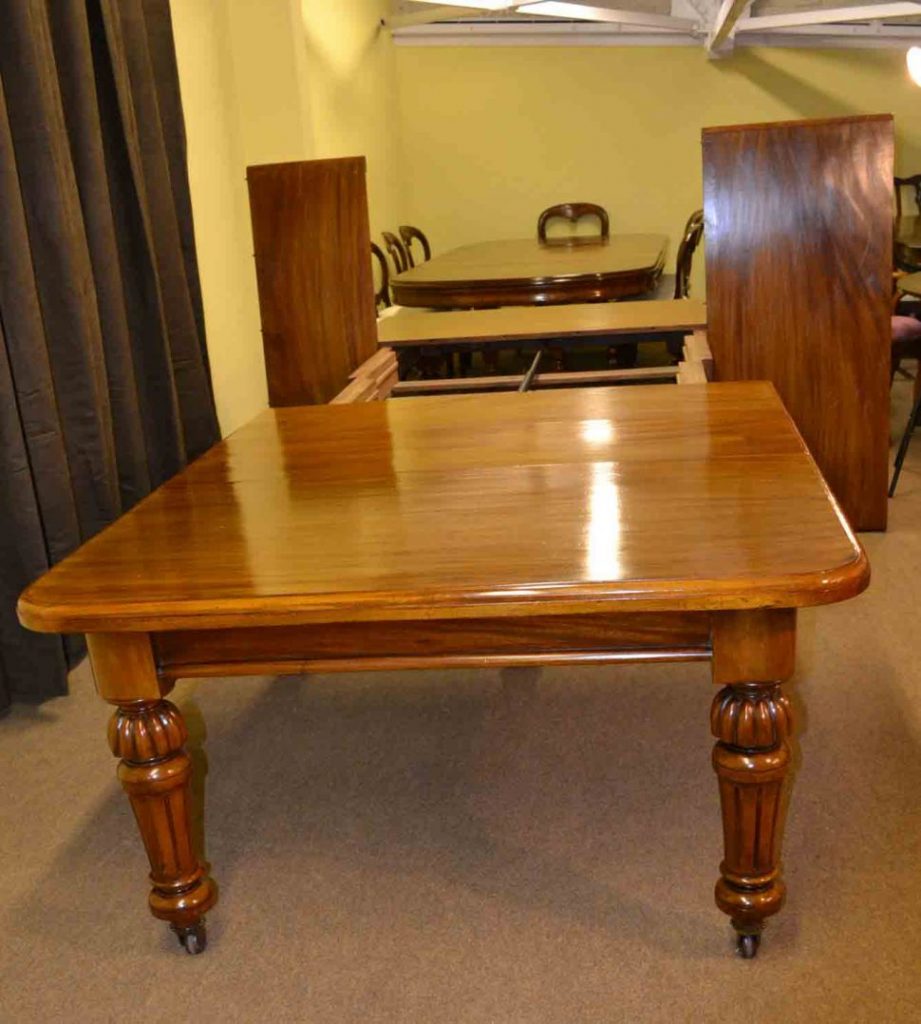 Antique Dining Room Table with Pull out Leaves goodworksfurniture