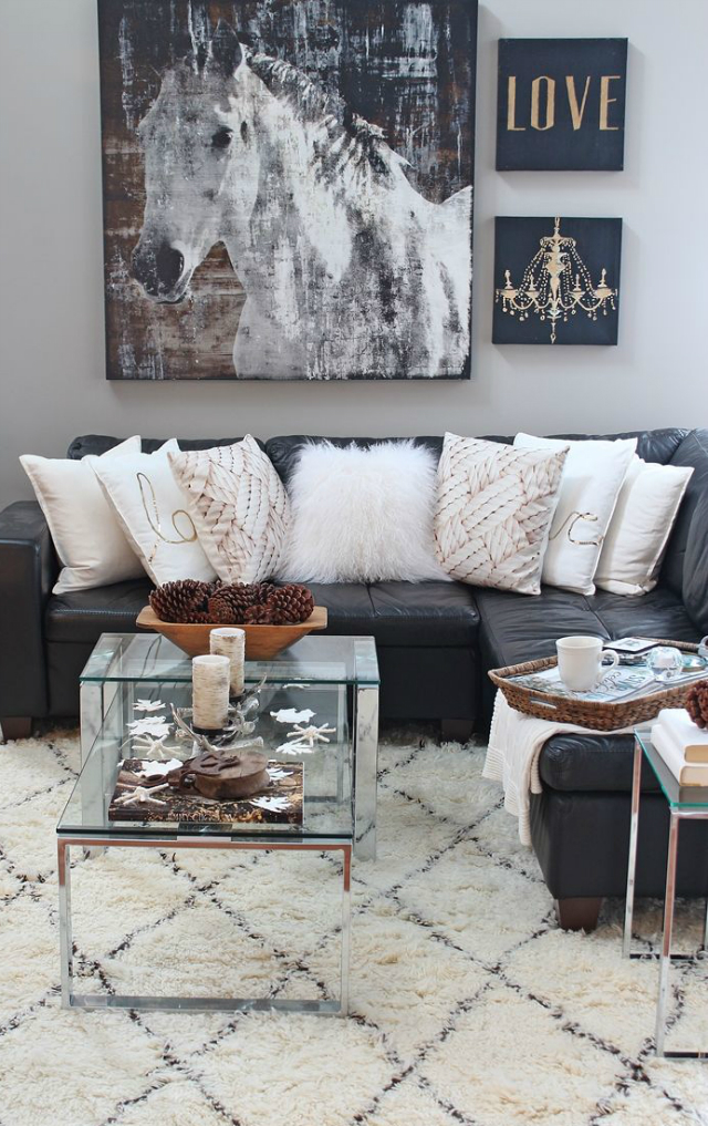 black and white decor ideas for living room ... 167fe3a9ae59672f6224d15fa08f3813 black and white living room ideas 15  black WPXIDAS