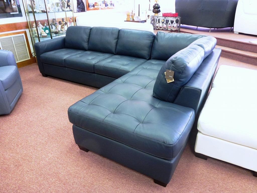 blue leather sectional sofa with chaise amazing blue sectional with chaise teal blue leather sofa thesofa in VEVXWJG