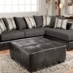 charcoal gray sectional sofa with chaise lounge charcoal gray sectional sofa NJXFYUN