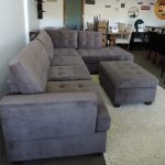 charcoal gray sectional sofa with chaise lounge ... charcoal grey leather sectional sofa sofacharcoal comfy chenille gray WBHSPLH