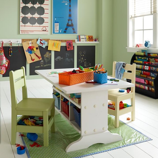 Childrens Table and Chairs with Storage