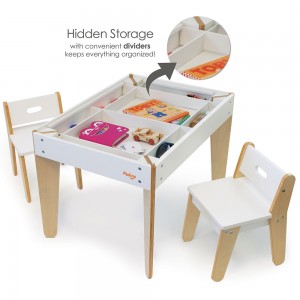childrens table and chairs with storage ... pkolino | little modern kids table and chairs | white RPRBMMD