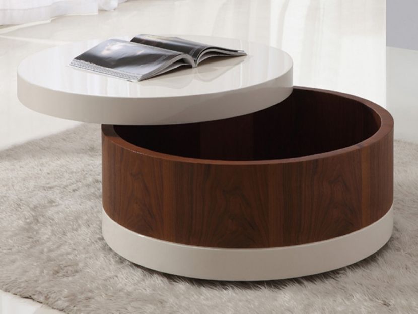 Graceful Contemporary Coffee Tables with Storage