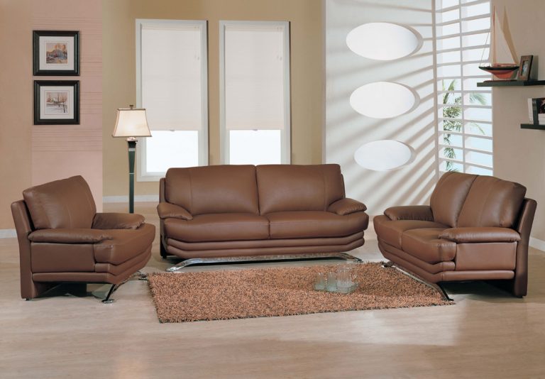 Classy Contemporary Leather Living Room Furniture goodworksfurniture