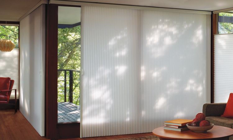 Beautiful Contemporary Window Treatments for Sliding Glass Doors
