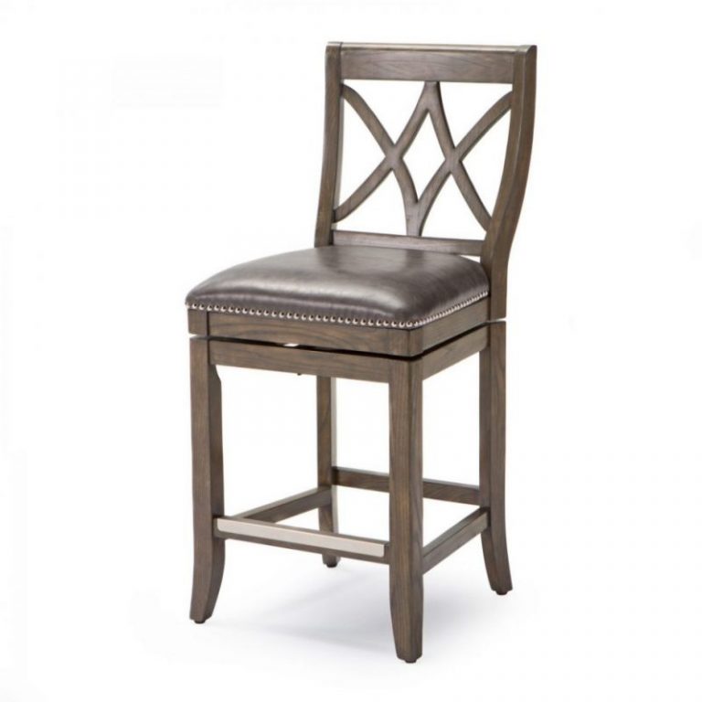 Aesthetic Counter Height Backless Swivel Bar Stools goodworksfurniture