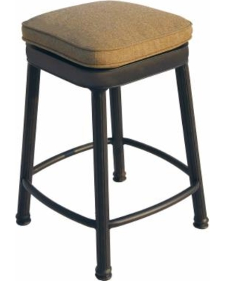 counter height backless swivel bar stools darlee camino square counter height backless swivel patio bar stool YKVMEJI
