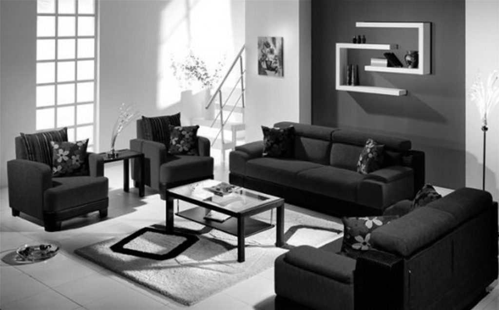 Decorating With Black Furniture In The Living Room Which Choice to