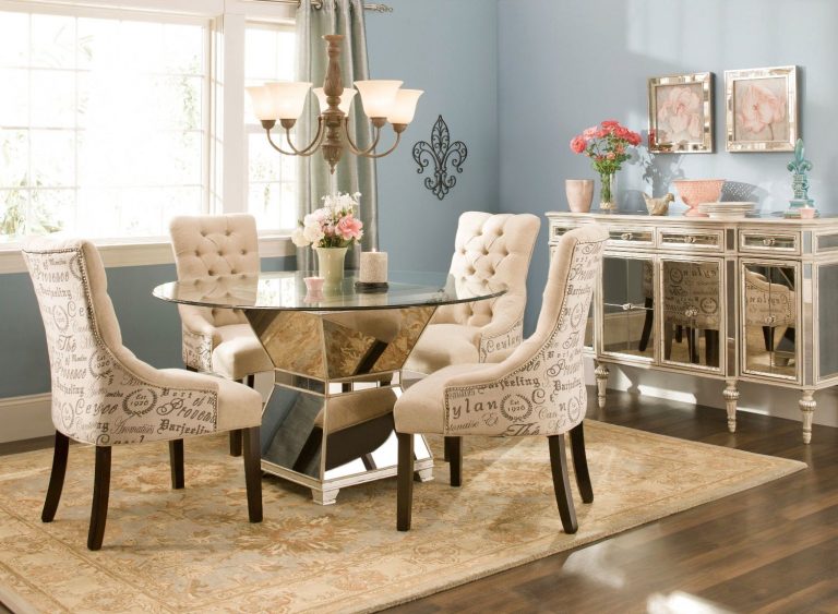 Comfortable Dining Room Sets with Upholstered Chairs goodworksfurniture