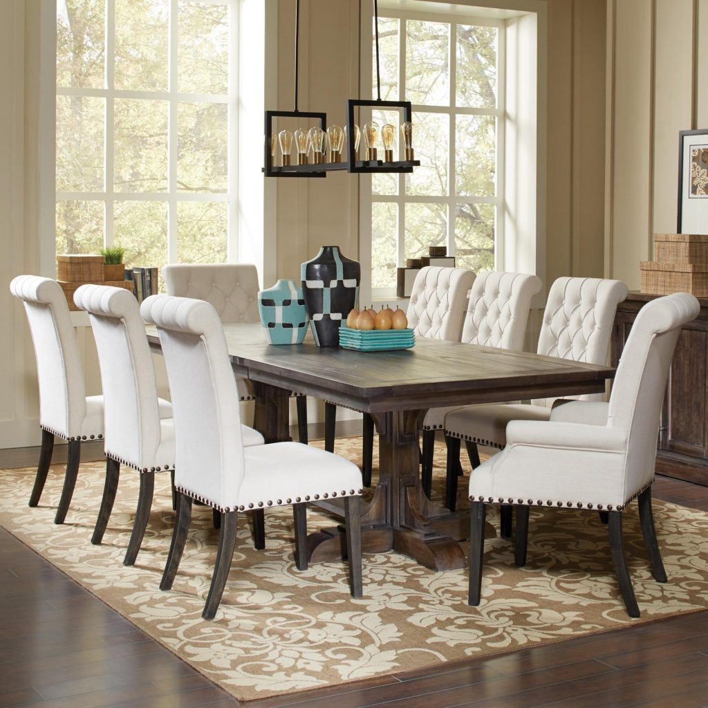 Dining Room Table With Upholstered Chairs – Types and Styles to ...