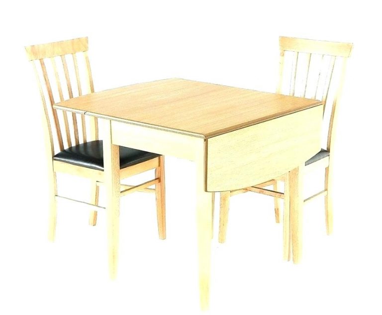 Drop Leaf Table With Folding Chairs Stored Inside Uses and Benefits