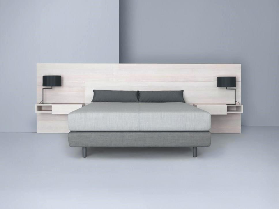 floating headboard with attached nightstands bed floating headboard ikea frame with nightstand attached ... RXTBRKJ