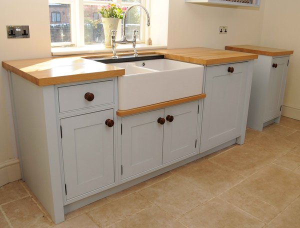 free standing kitchen cabinets with countertops traditional freestanding kitchen sink cabinet with light wood countertop PPQCGDW