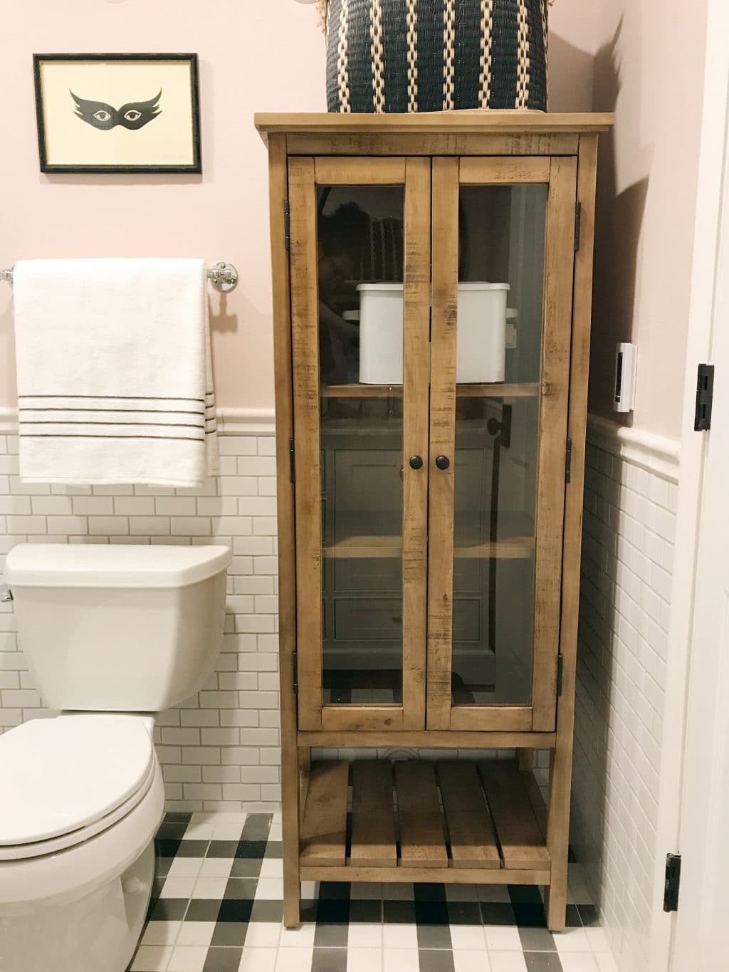 free standing linen cabinets for bathroom today i wanted to share the free-standing linen cabinet we JOZNWSE