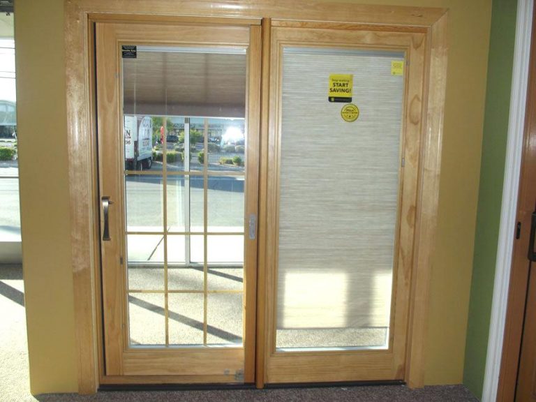 French Doors With Blinds Between The Glass Efficiency and Practicality