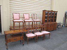 french provincial dining room furniture 58063 t3: cherry french country 9 piece dining room set MJQEIHQ