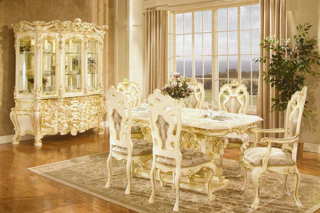 french provincial dining room furniture french provincial dining 755 baroque tables pertaining to room furniture TQMMIZS